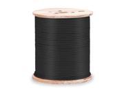 Building Wire THHN 1 0 AWG Black 500ft