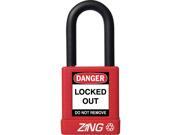 Lockout Padlock KA Red 1 4In Shackle Dia