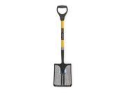 TOOLITE Mud Sifting Square Shovel 29 In. Handle 49503GR