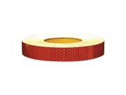 ORALITE Reflective Tape W 1 In L 50 Yd Red 18709