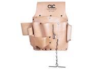 CLC Tan Tool Pouch Top Grain Leather Fits Belts Up To In. 2 3 4 W500