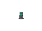FEDERAL SIGNAL Low Profile Warning Light LED Green 120V LP3TL 120G