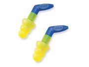 27dB Reusable Flanged Shape Ear Plugs; Without Cord Yellow Universal