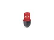 FEDERAL SIGNAL Low Profile Warning Light Strobe Red LP3P 120R