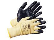 North by Honeywell Coated Gloves Yellow Black NFKL13 8M