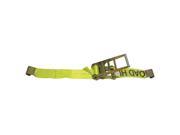 LIFT ALL Tiedown RtchtStrapAsmbly 5000 lb Flat Hk 26424