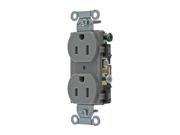 Hubbell Wiring Device Kellems Receptacle CR15GRY