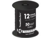 50 ft. Solid Building Wire with THHN Wire Type and 12 AWG Wire Size Black