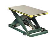 SOUTHWORTH Scissor Lift Table 2000 lb. 115V 1 Phase LS2 36 2448 FS 115V