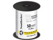 SOUTHWIRE COMPANY Stranded THHN Building Wire White 50 ft. 12 AWG 22965851