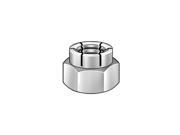 18 8 Stainless Steel Lock Nut with 5 16 18 Dia. Thread Size; PK100