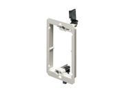 Arlington PVC Mounting Bracket For Use With Low Voltage Class 2 Outlets LV1LP