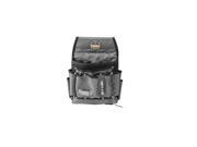 ERGODYNE Gray Tool Pouch Ballistic Nylon 13648