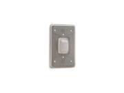 Weatherproof Wall Plate Gray Number of Gangs 1 Weather Resistant Yes