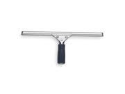UNGER 12976 Squeegee Black Silver 12 In. L Rubber