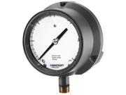 Ashcroft Pressure Gauge 1 2 NPT 0 to 200 psi 4 1 2 451379ASL04L200
