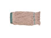 Looped End Wet Mop Brown Green Headband O dell Corporation 1200M BROWN