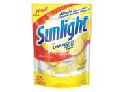 SUNLIGHT Powder Dishwashing Detergent 12.6 oz. Pouch 6 PK CB711021