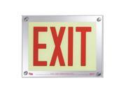 Exit Sign Safe Glow E 06R TS 9 11 32 Hx12 5 32 W
