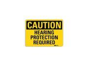LYLE Safety Sign Hearing Protection 7in.H U4 1392 RA_10X7