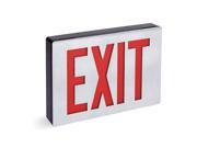 ACUITY LITHONIA Exit Sign with Battery Backup LE S 2 R EL N