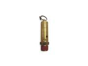 CONTROL DEVICES Brass Air Safety Valve with Hard Seat Valve Type SN50 1A200