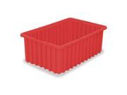 AKRO MILS 33168RED Divider Box 16 1 2 x 10 7 8 x 8 In Red