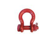 CROSBY 1019668 Anchor Shackle Carbon Steel 50 000 lb.