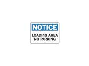 ACCUFORM SIGNS No Parking Sign MVHR826VS
