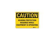 LYLE Caution Sign 14x10 In. English U1 1029 RD_14X10