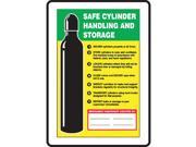 ACCUFORM SIGNS Safety Sign Self Adhesive 14x10 In MCPG506VS