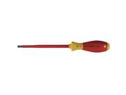 Insulated Screwdriver Slotted 3 16x 7 In