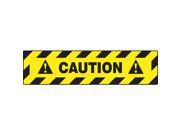 ACCUFORM SIGNS Floor Sign Caution 6 x 24 In. PSR284
