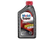 MOBIL Mobil Super 5W 20 gals Engine Oil 1 qt 120433
