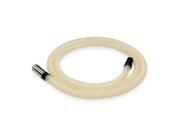 TORNADO 90684 Vacuum Hose 1 1 2 x 15 ft Clear Urethane