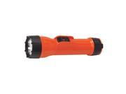 Handheld Flashlight 3D Batteries Orange