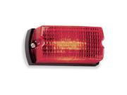 FEDERAL SIGNAL Low Profile Warning Light Strobe Red LP1 120R