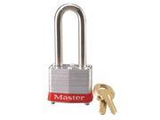 Master Lock 470 3LHRED Red Safety Lockout Padlock W 2 Inch Shackle