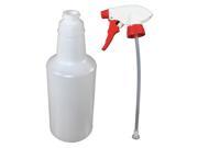 IMPACT 5032WG 7906 Trigger Spray Bottle 32 oz. Clear Red