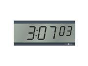 Pyramid 11 1 4 Digital Wireless Synchronized LCD Clock Black S9D3L6GBBB