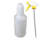 Trigger Spray Bottle Clear Yellow White Impact 5032WG 6019DZ 91