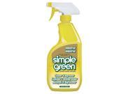 SIMPLE GREEN Non Solvent Cleaner Degreaser 24 oz. Spray Bottle 3010001214002