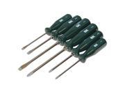 Sk Professional Tools Screwdriver Set Slotted Phillips 6 Pc 86326