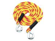 HIGHLAND Tow Rope 5 8 In x 14 Ft. Yellow Orange 9161600