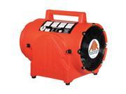 Axial Confined Space Fan 1 3 HP 115VAC Voltage 3250 rpm Blower Fan Speed