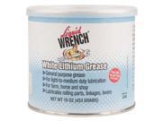 Liquid Wrench White Lithium Multipurpose Grease 16 oz. NLGI Grade 2 L666