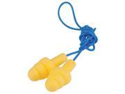 3m 25dB Reusable Flanged Shape Ear Plugs; Corded Yellow Universal 340 4004
