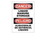 Danger Sign Accuform Signs 219141 14X10S 14 Hx10 W