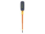 IDEAL Insulated Screwdriver Slotted 1 8 x6 3 4 35 9149