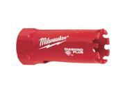 MILWAUKEE 49 56 5605 Hole Saw Diamond Grit 7 8 in. dia.